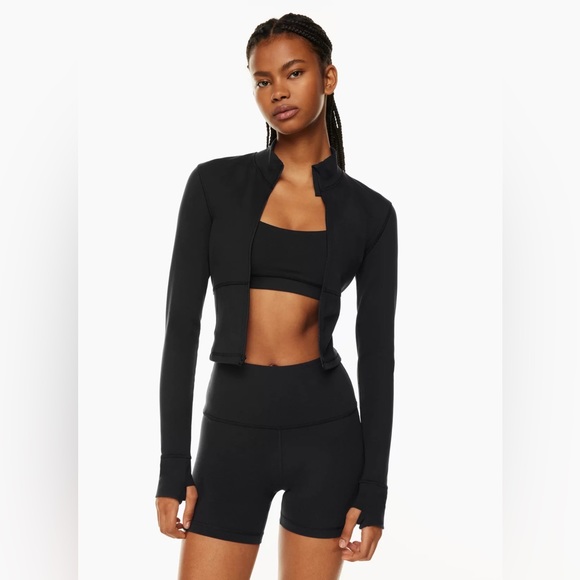 Aritzia Sweaters - TNALIFETM RELAY WAIST ZIP-UP